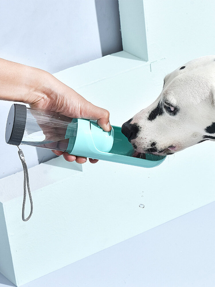Pet Accompanying Cup Outdoor Drinking Cup Pet Water Cup Dog Water Cup Hanging Type Out Portable Drinking Fountain