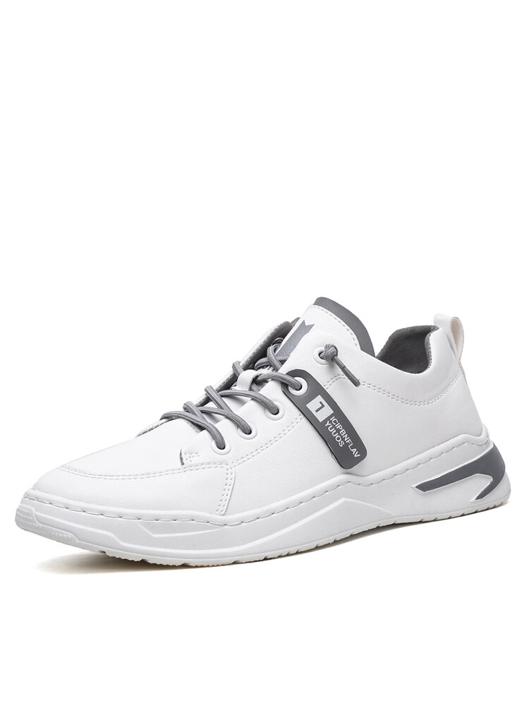 

Men Sport Comfy Non Slip Casual Court Skate Sneakers, Black;white black;white gray