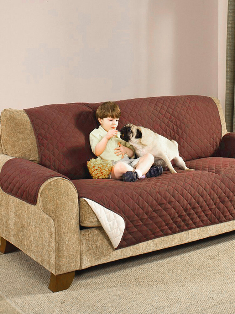 Waterproof Quilted Sofa Covers For Dogs Pets Kids Anti Slip Couch Recliner Slipcovers 1 2 3 Seater Is Worth Ing Newchic - 3 Seater Recliner Slipcovers