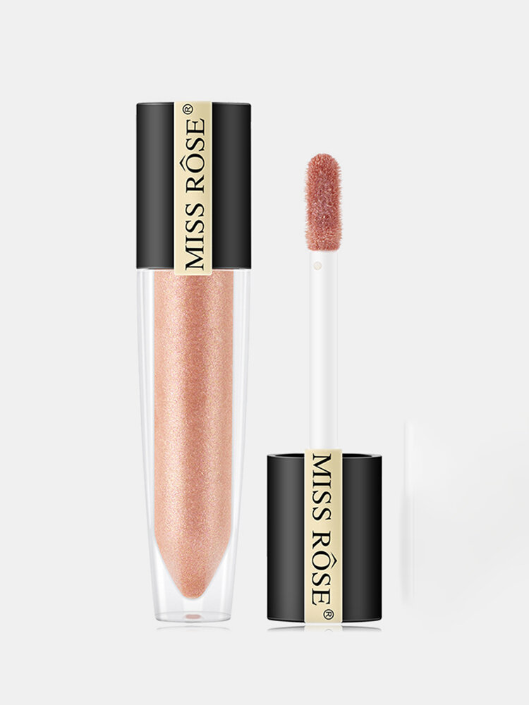 Shimmer Lip Gloss Waterproof Liquid Lipstick Moisturizer Polarized Cosmetic Pearl Glitter Lip Plumpe
