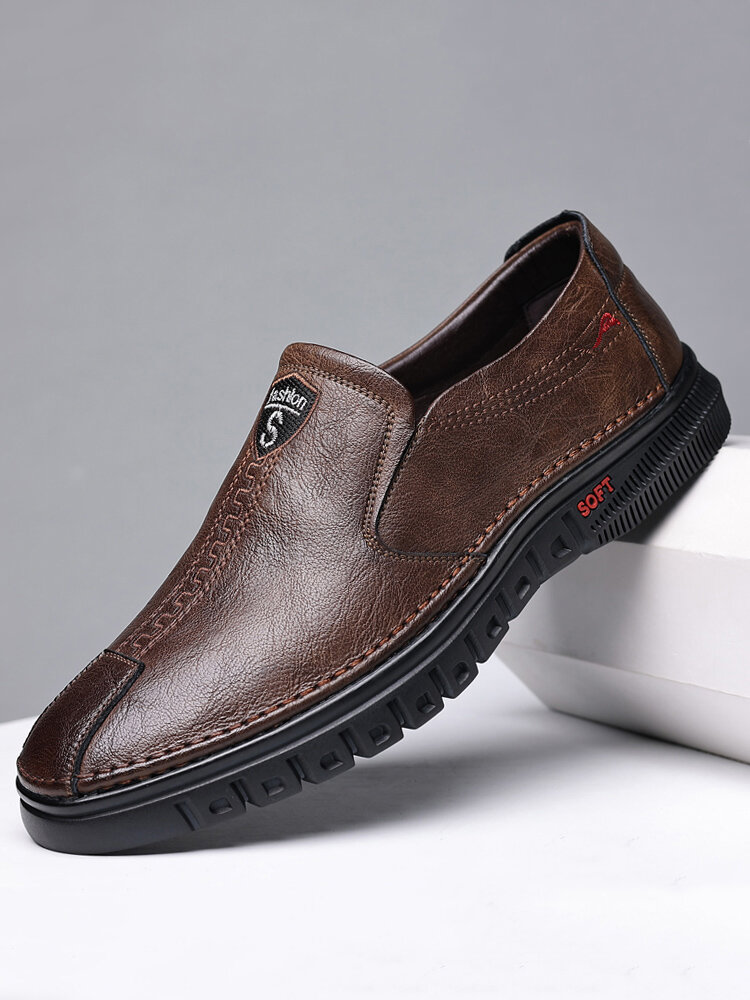 Men Slip On Driving Loafers Soft Business Casual Shoes