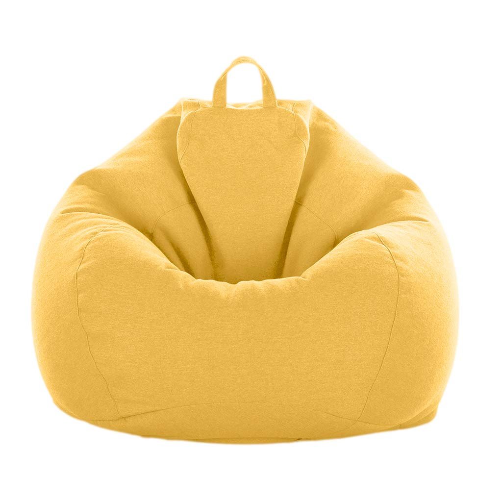 80x90cm Linen Bean Bag Chairs Cover Sofas Lounger Sofa Chair Cover