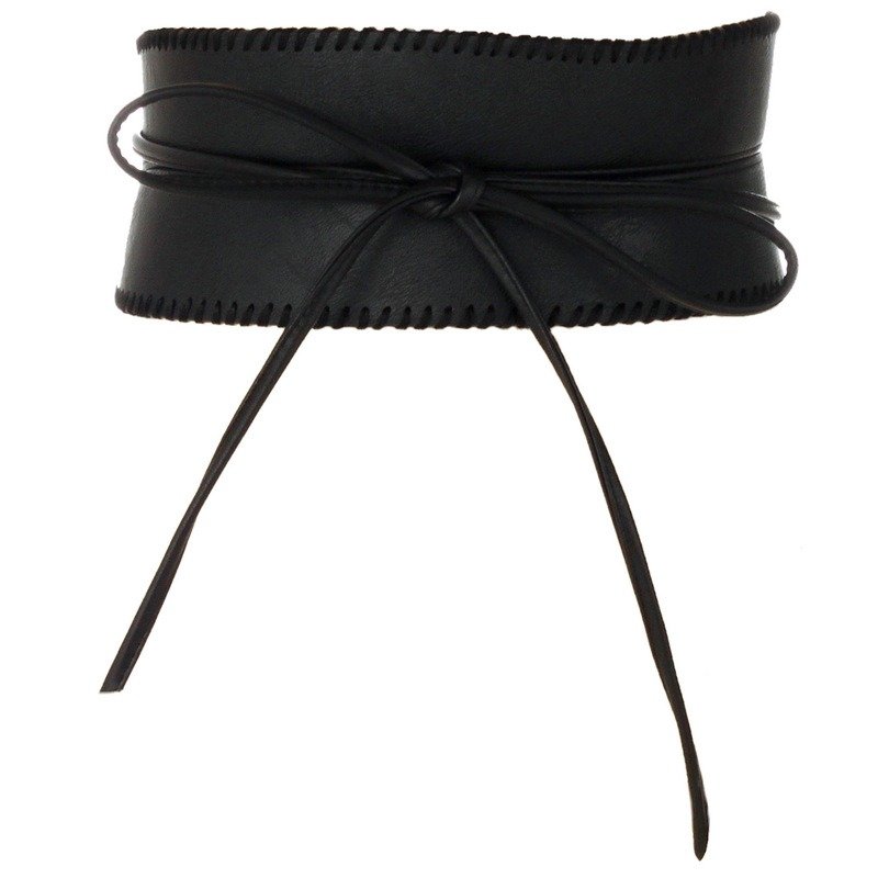 

PU Leather Designer Wide Corset Cummerbunds Strap Belts High Waist Slimming Girdle Belt, Apricot;black