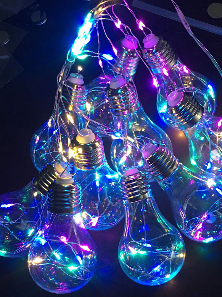 10 лампочек LED String Fairy Light Hanging Firefly Party Свадебное Home Decor