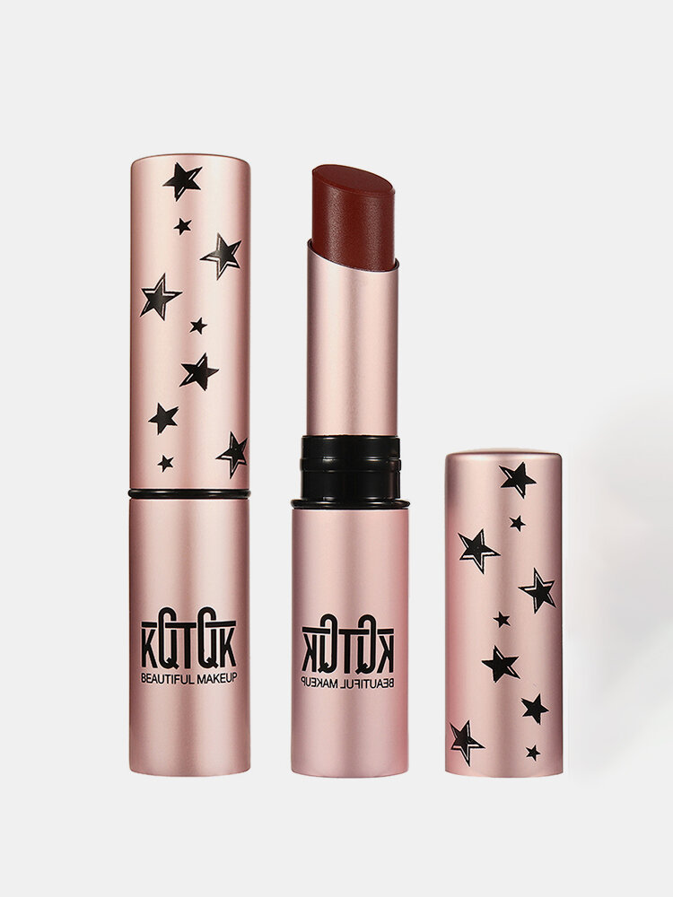 Peach Matte Lip Stick Velvet Effect Lipstick Long-Lasting Lip Blam Silky Lip Stick Lip Makeup