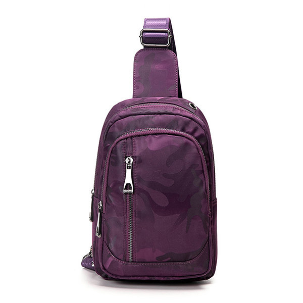 Nylon Lightweight Chest Bag Lightweight Portable Shoulder Bags