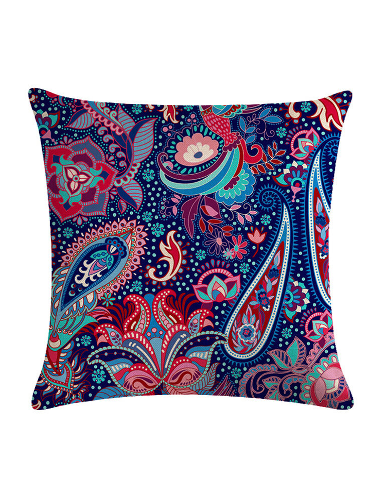 Texture Pattern 45*45cm Cushion Cover Linen Throw Pillow Home Decoration Decorative Pillowcase