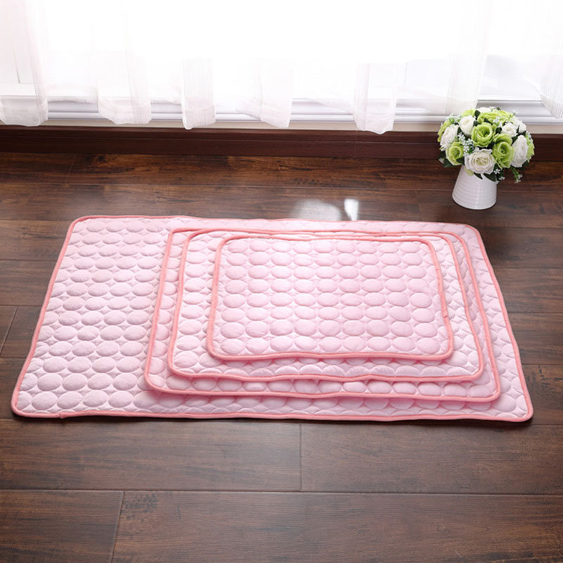 Summer  Ice Pad Pet Dog Kitty Cooling Bed Ice Pad Cushion Pet Soft Safety Pad cooling Cat Dog Mat