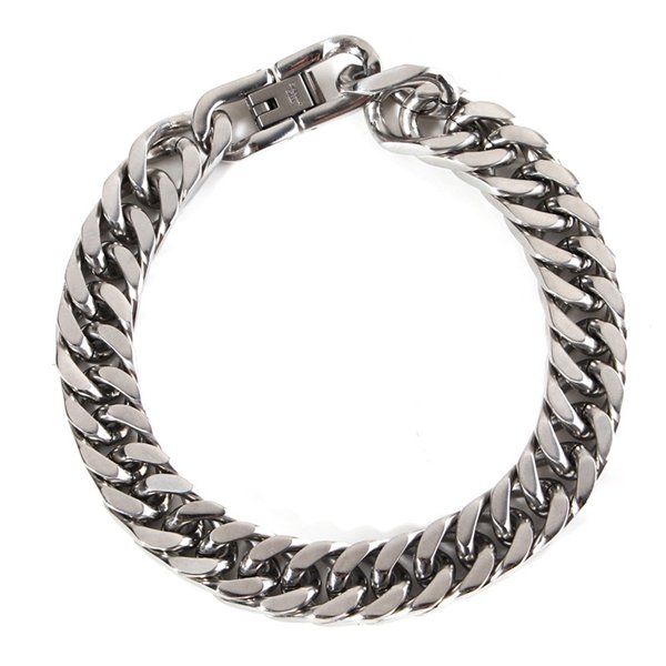 316l Stainless Steel Classical Silver Tone Bracelet