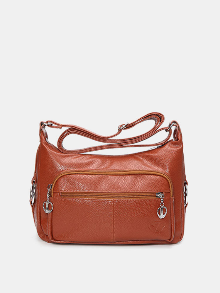 Women PU Leather Crossbody Bag Shopping Bag Shoulder Bag