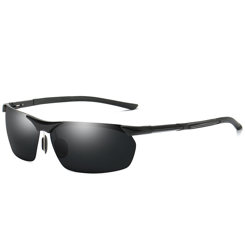 

Men's Aluminum Magnesium Polarized SunglassesHD UV400 Sports Riding Driving Sunglasses