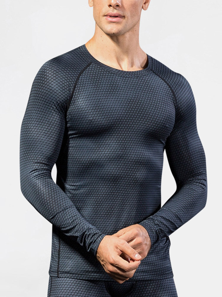 

Mens Snake Skin Pattern Raglan Sleeve Elasticity Breathable Sporty T-Shirt, White;black