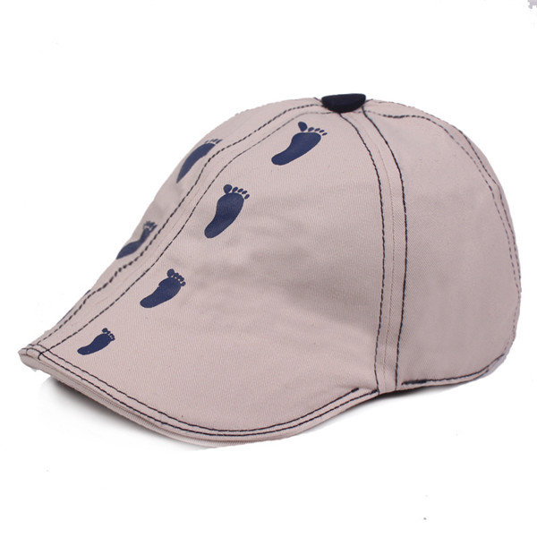 Breathable Cotton Peak Hat Adjustable Summer Thin Beret Cap For Men And Women 