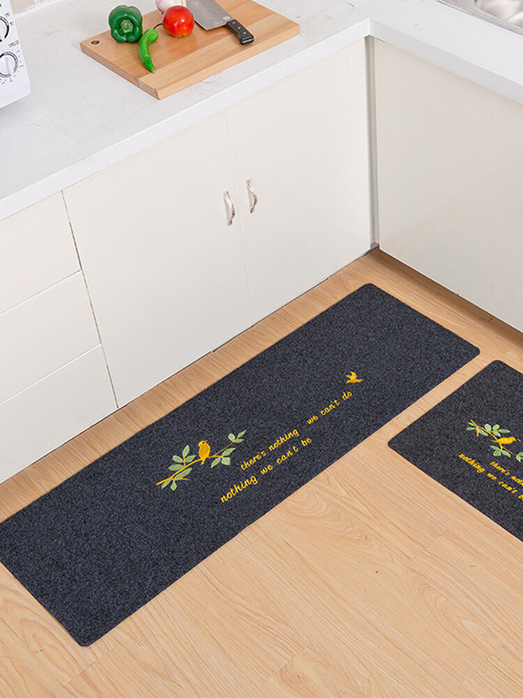 

Indoor/Outdoor Non-Slip Kitchen Doormat Mat Floor Carpet Rug Entrance Outside Patio Inside Entry Way Bedroom