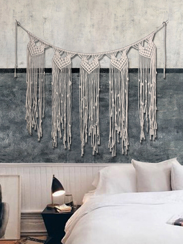 Bohemian Outdoor Wedding Props Pure Hand Woven Tapestry Home Decoration Tapestry