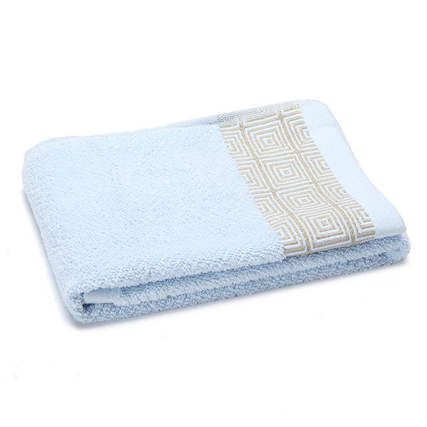 

3pcs Pure Cotton Thicken Bath Towel Set Water Absorbent Face Towel Bathroom Hotel, Blue;white;coffee