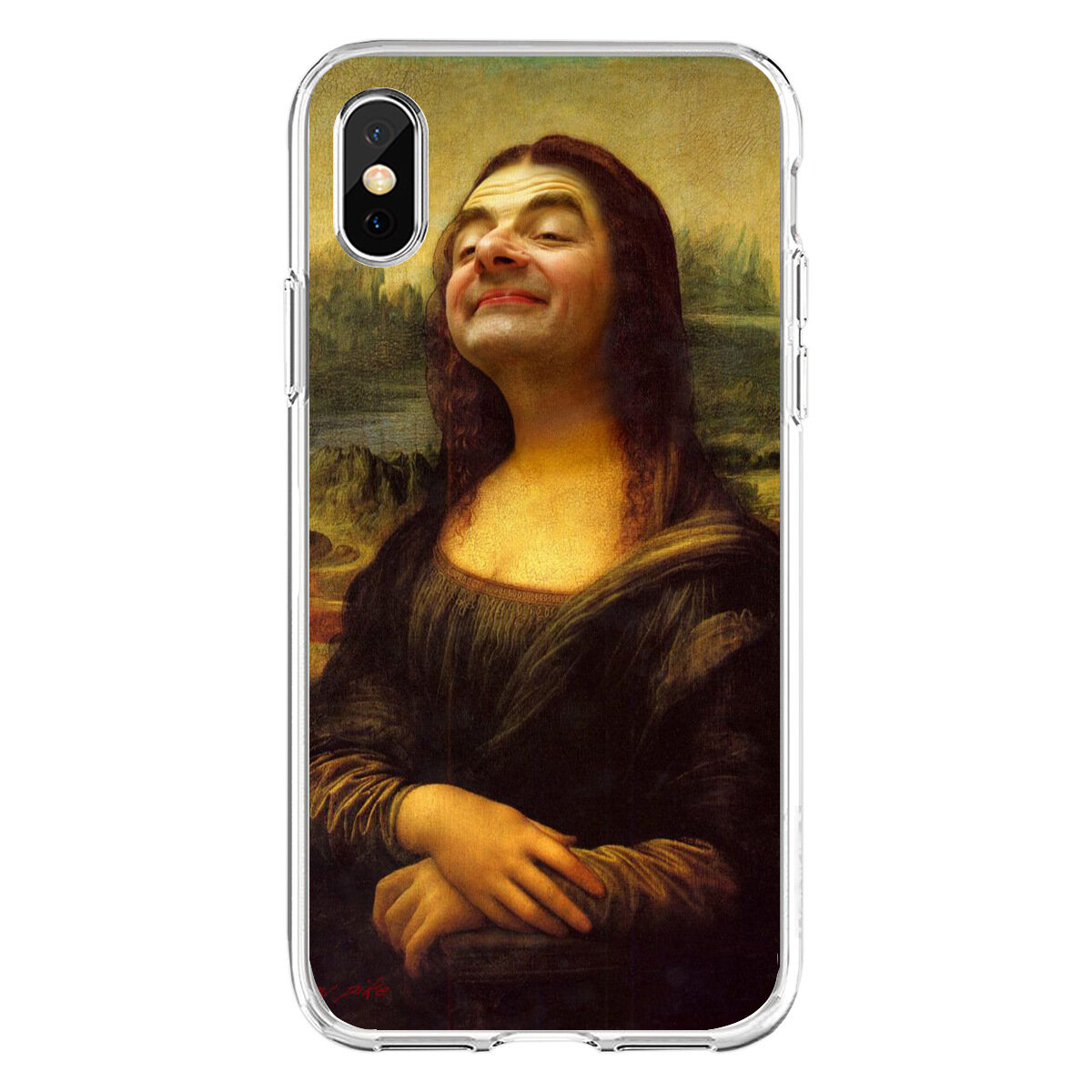 

Women&Men Oil Painting Style Personality Spoof Character Phone Case, 1;2;3;4;5;6