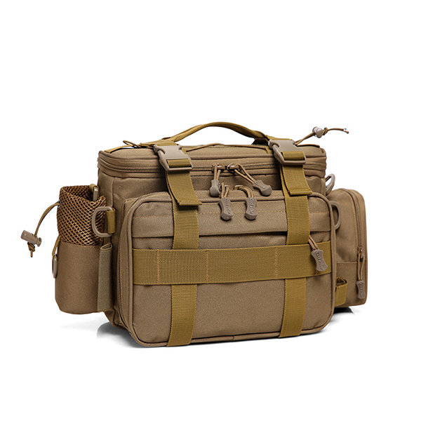

Nylon Waist Bag Outdoor Sports Waterproof Tactical Package Shoulder Crossbody Bag For Men, Black;acu;#02;camouflage