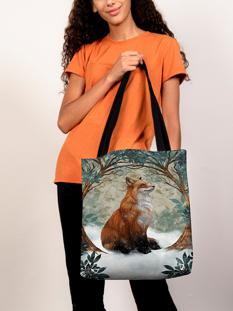 Women Animal-print Handbag Shoulder Bag Tote