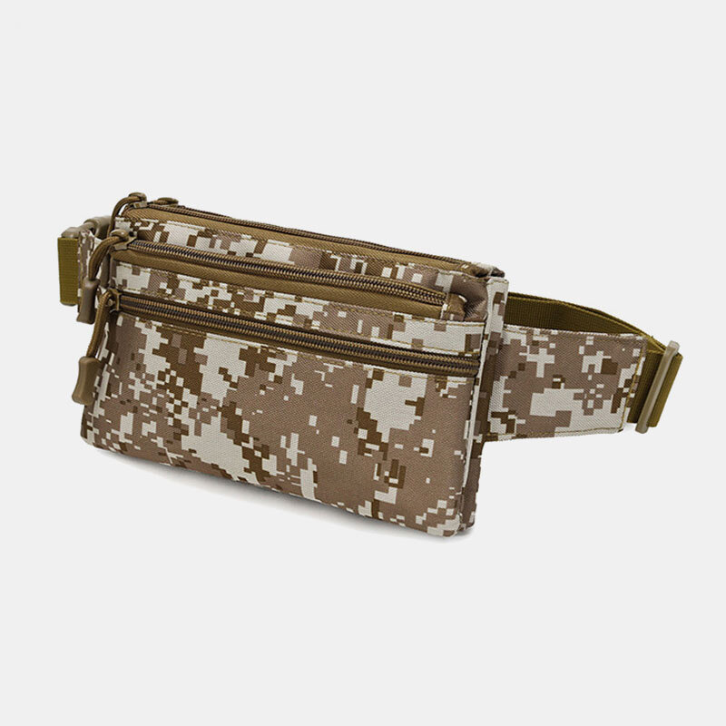 

Nylon Camouflage Multi-carry Multi-pocket Sport Outdoor Tactical Shoulder Bag Chest Bag Sling Bag, Black;army green;brown;#01;#02;#03;#04;#05