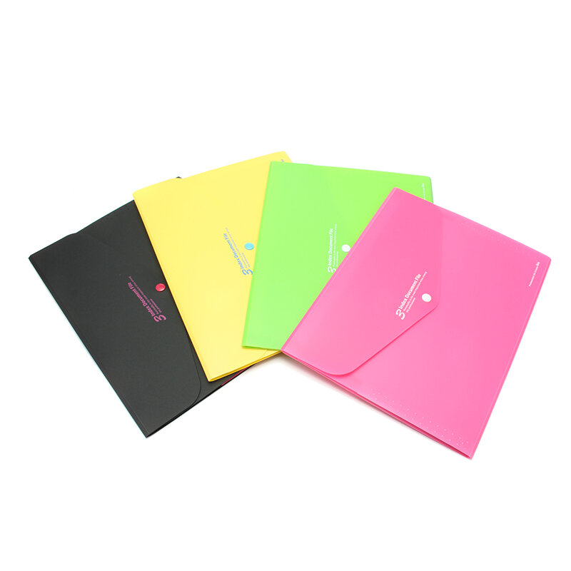 A4 Waterproof Book Paper File Folder Bag Accordion Style Design Document Rectangle School Office 
