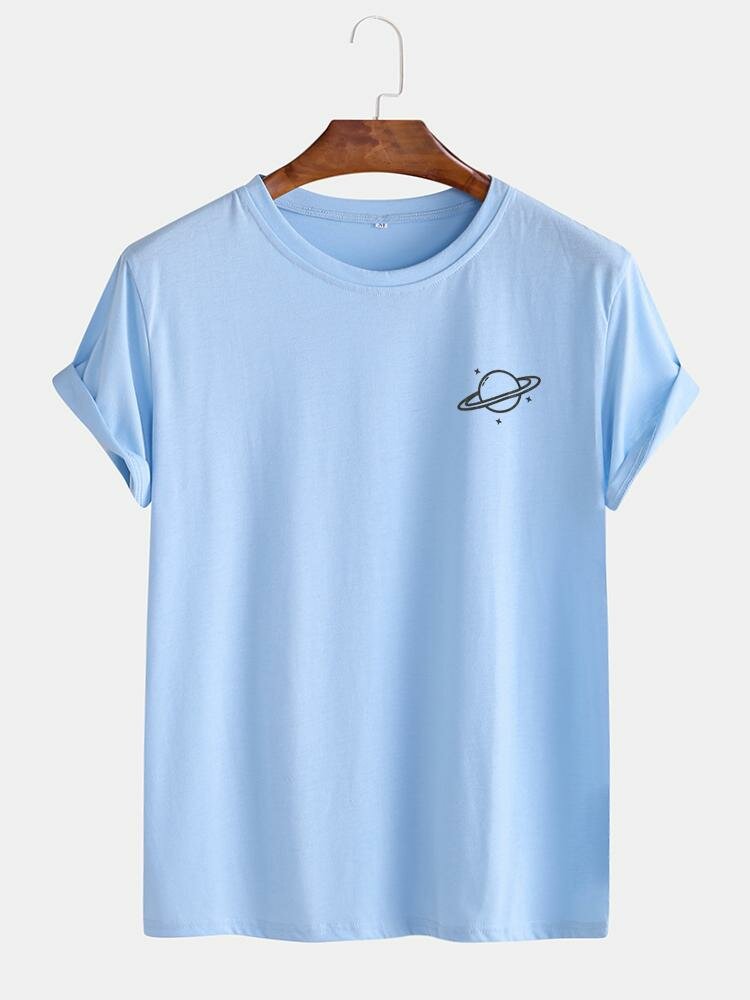 Blue Planet Short Sleeve T-Shirt for Men 