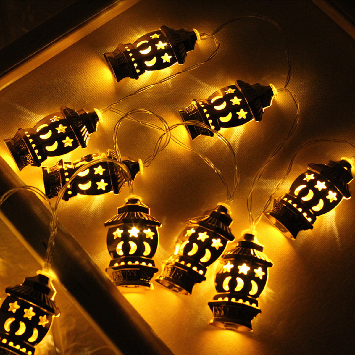 

Ramadan Decoration 1.6M LED String Lights Ramadan and Eid Decorations for Home Muslim Ramadan Mubarak Decor Wedding Supp
