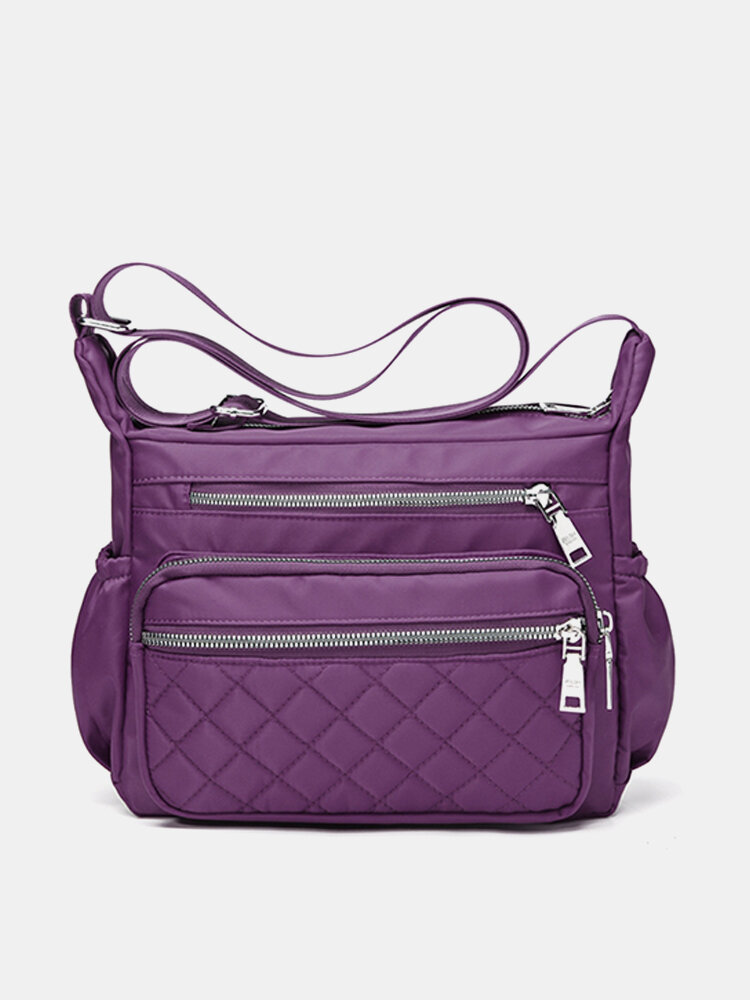 Nylon Women Multi-pocket Casual Shoulder Bags Crossbody Bags