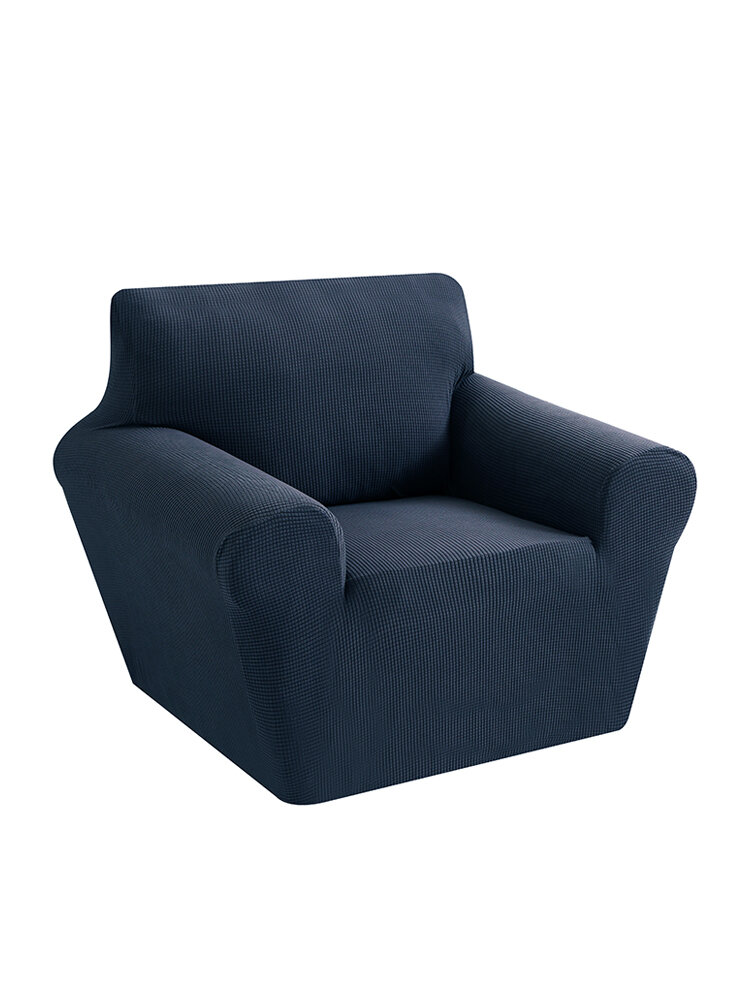 1/2/3 Sitzer Elastic Universal Sofabezug Gestrickte, dicke Stretch-Schonbezüge für Wohnzimmer Couchbezug Sesselbezug