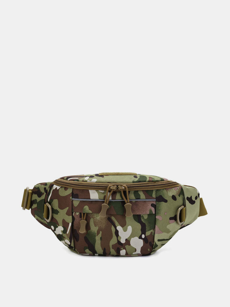 Men Camouflage Multi-carry Tactical Travel Sport Riding Waist Bag