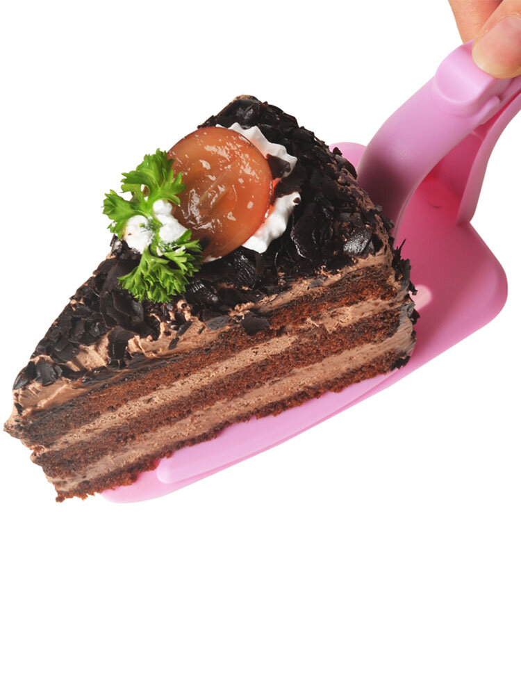 27.5*7.7*7cm Pushable Cake Scoops Mobile Cheese Pizza Removable Reassemble Shovel