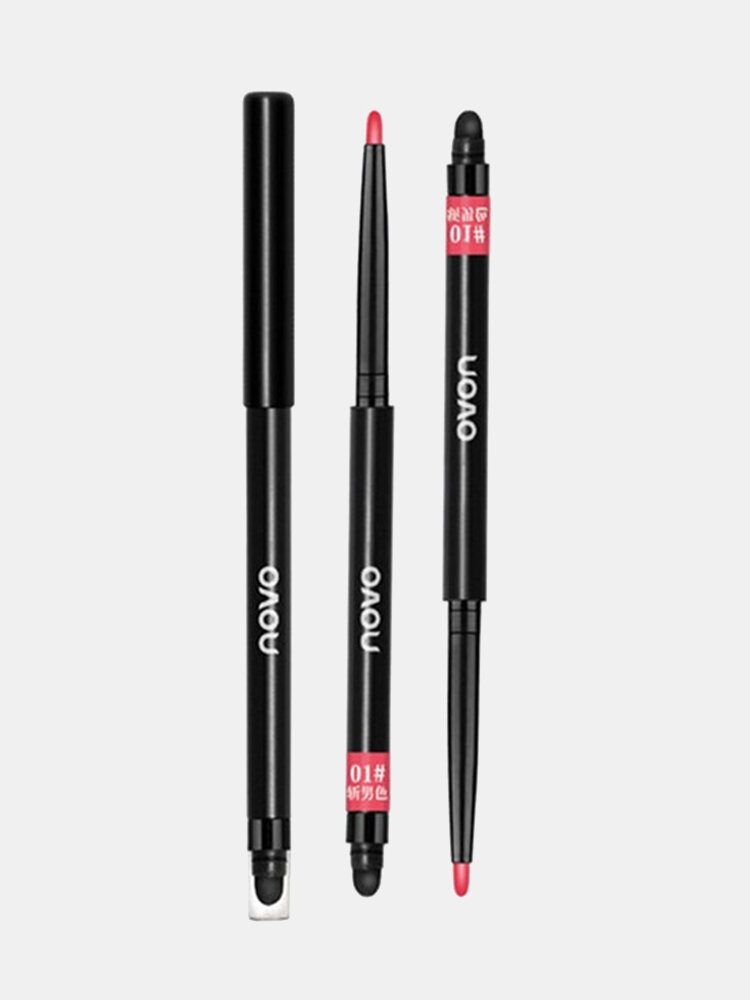Colorful Eyeliner Pen Multifunctional Lip Liner Pen Eyeshadow Pen Long-Lasting Makeup Pencil