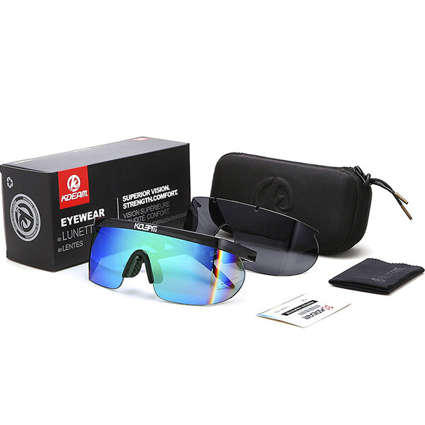 

Men's Chameleon Polarized Sunglasses with Interchangeable lenses and 100% UV Protective Sunglasses, C22;c25;c26;c27;c30;c32;c33