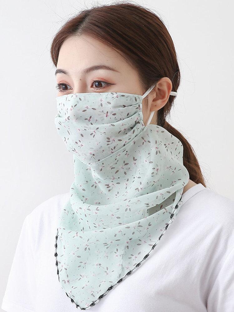 Sunscreen Scarf Mask Breathable Quick-drying Summer Outdoor Riding Mask Printing Neck 