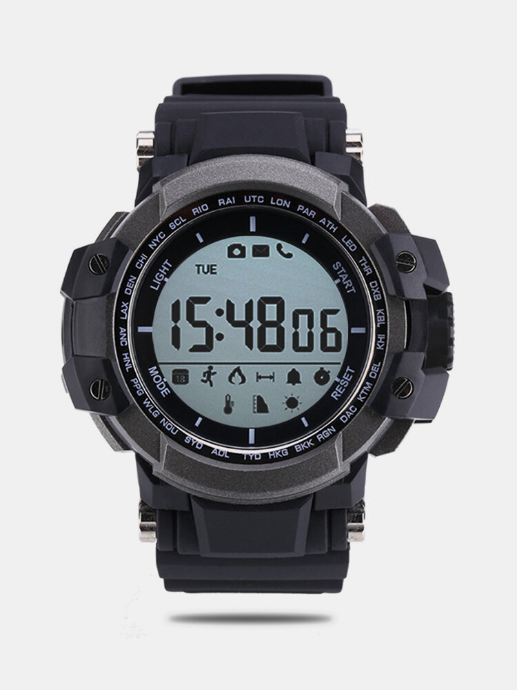 Sports Smart Watch Waterproof Pedometer Altimeter Message Reminder For Men