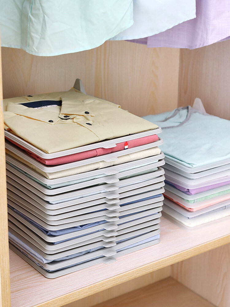 Sistema Organizador de la ropa de la organización del gabinete de archivos del tablero plegable para el hogar