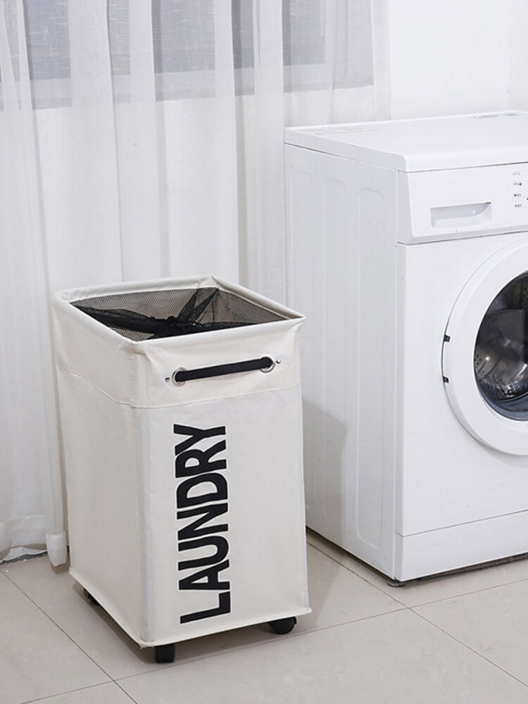 Rectangle Foldable Laundry Storage Baskets Clothes Storage Bin Toys Bags Washing Hamper
