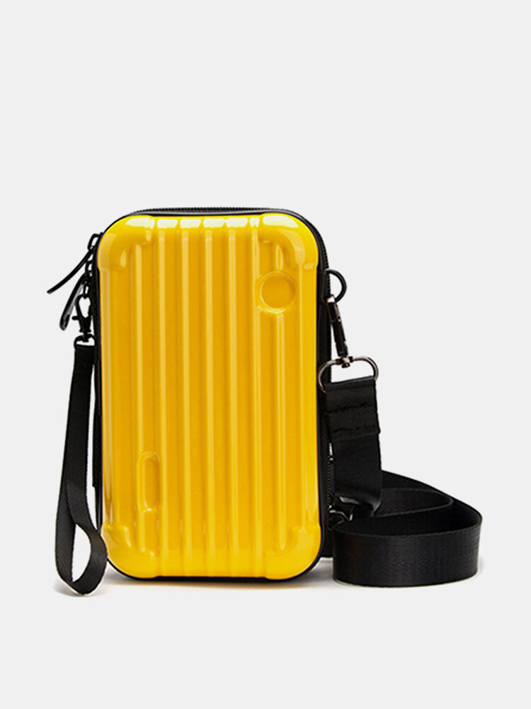 Women Travel Case Styling Crossbody Bag Cute Solid Phone Mini Bag