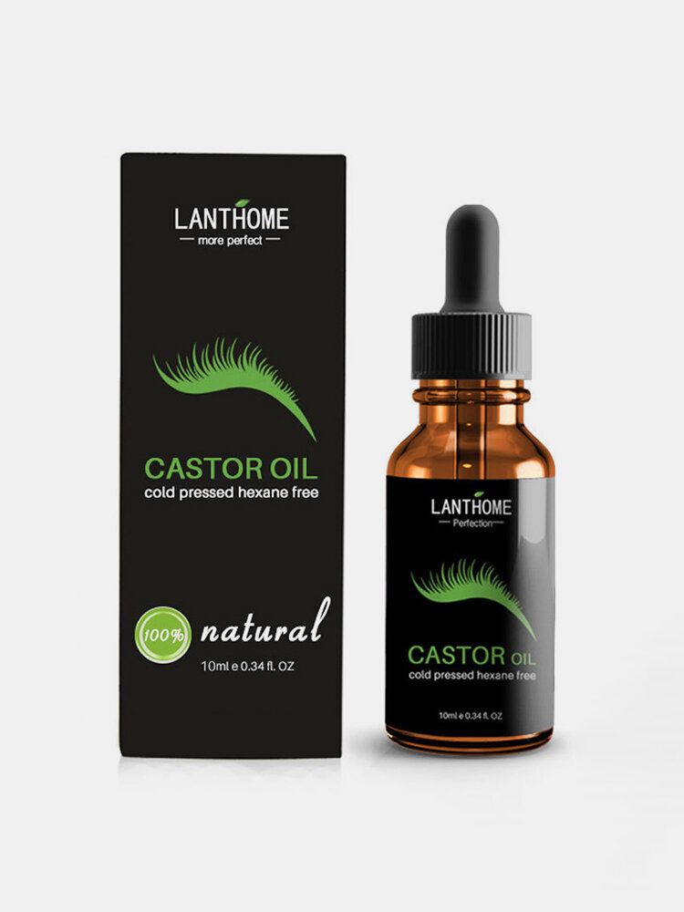 Castor Oil Eyelash Growing Serum Lengthening Moisturizing Eyelashes Enhancer Eyelash Liquid
