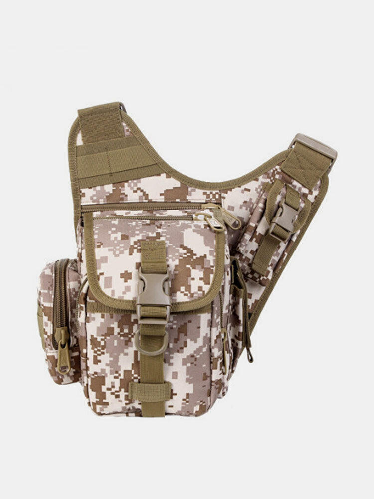Army Fans Bag Hiking Outdoor Camera Bag Travel Versatile Shoulder Chest Bag