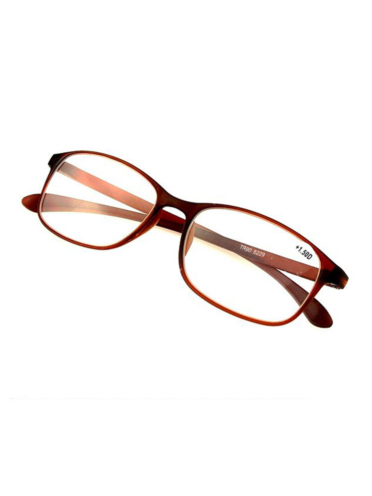 Men Women Flexible Ultra Light TR90 Frame Reading Glasses Eyewear Presbyopic Glasses