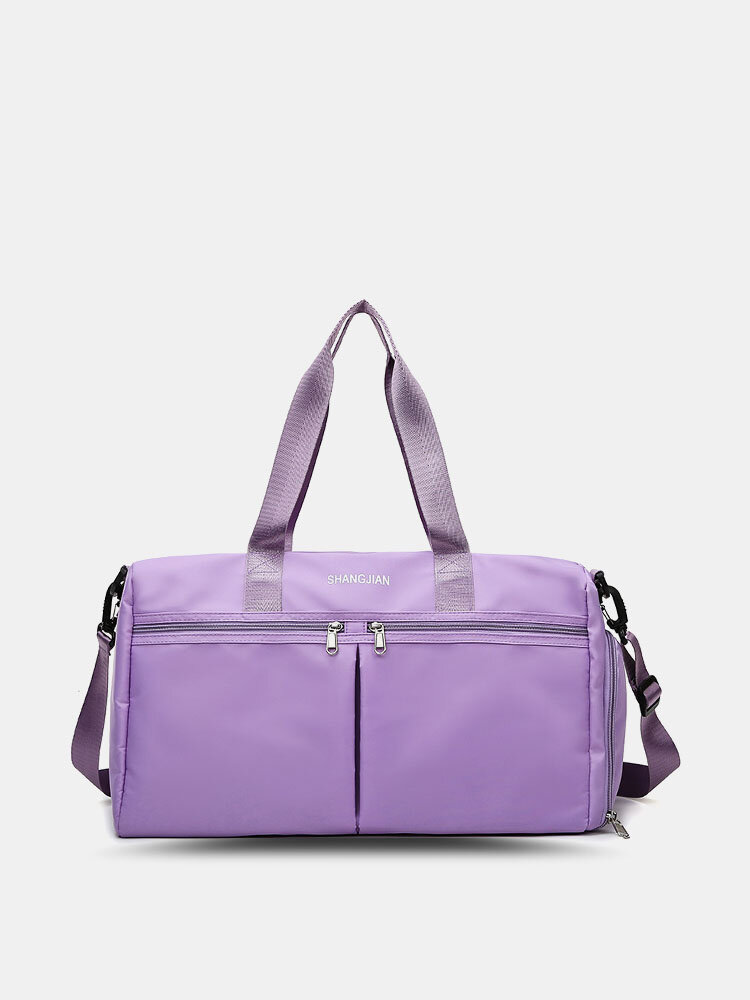 Women Nylon Casual Large Capacity Multifunction Travel Bag Crossbody Bag