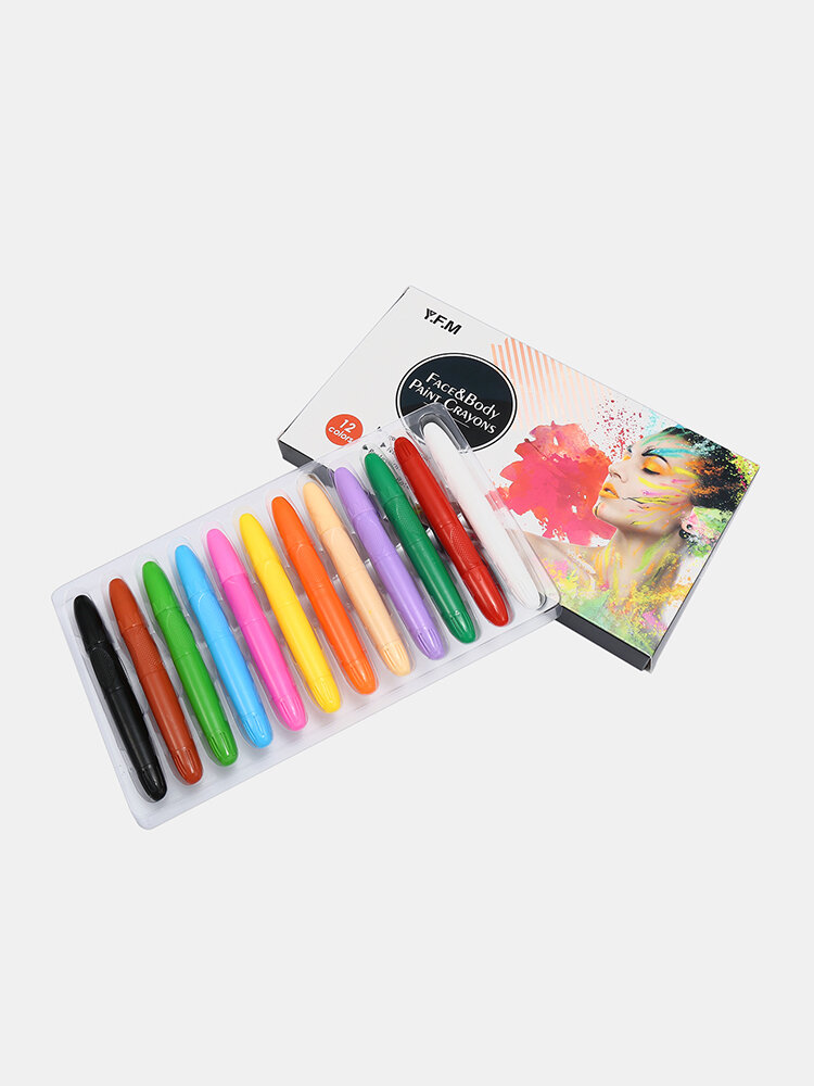 Face Paint Crayon Body Painting Pen Safety Colorful Facial Painting Pen Temporary Body Art