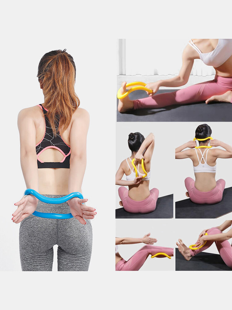 Yoga Pilates Ring Yoga Stretchdline Ring Home Women Fitness Equipment Massage Workout Circle