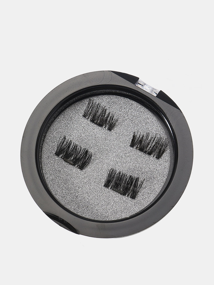 Magnetic Eye Lashes Reusable Ultra Thin Black Thicker 3D Magnet False Lash Makeup