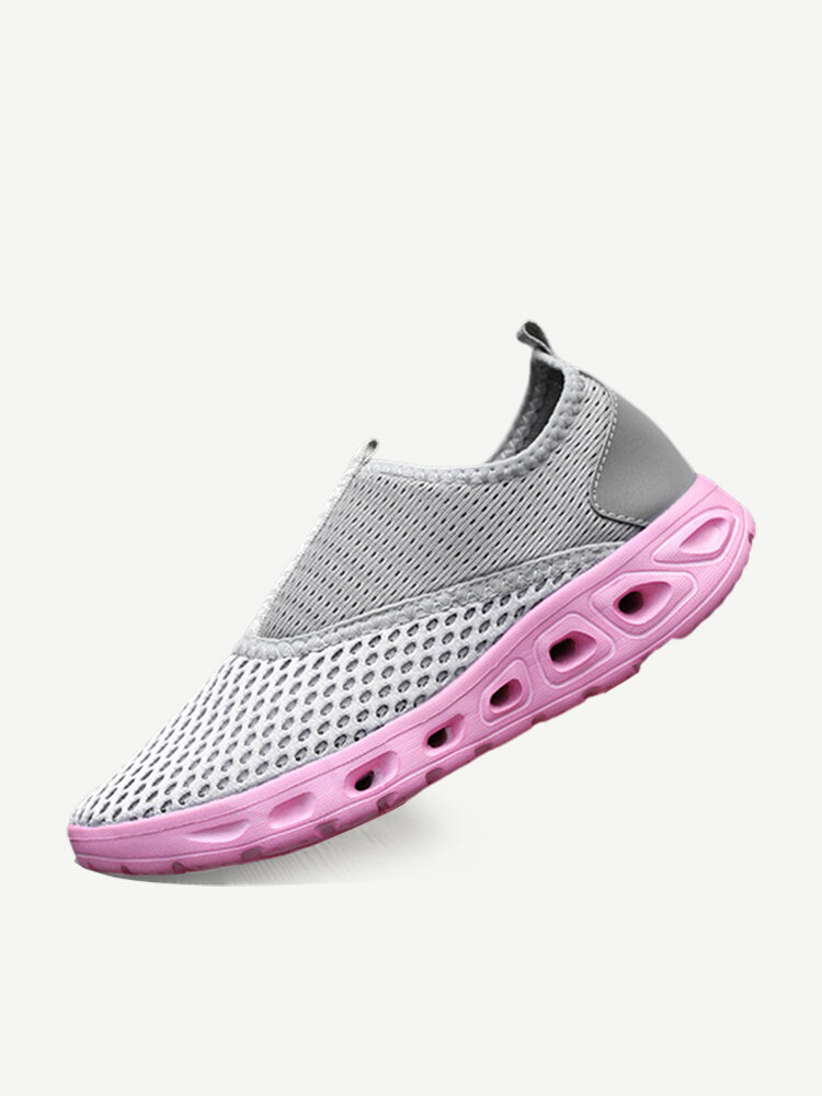 Honeycomb Mesh Cushion Running Sport Casual Women Shoes