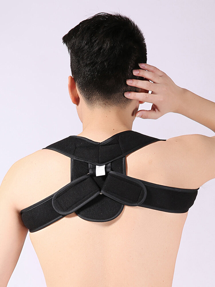Adjustable Elastic Back Posture Corrector Support Brace Shoulder Correction Belt Health Care