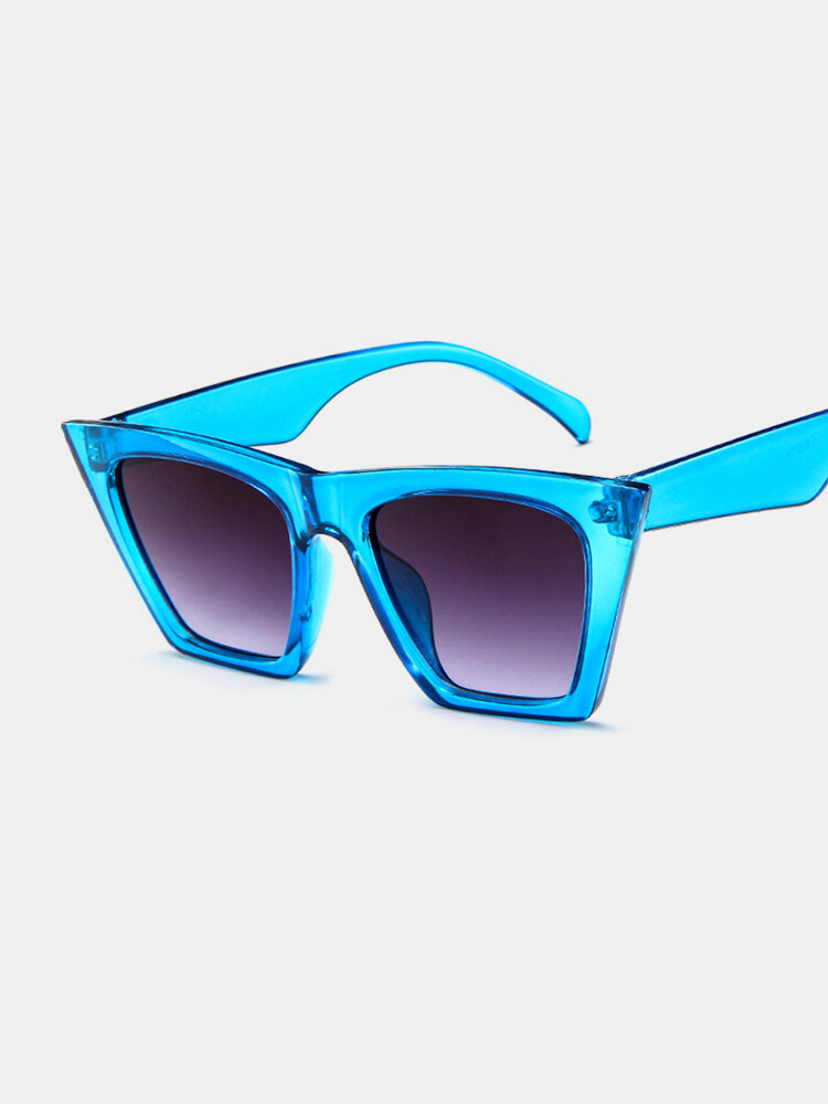 Woman Fashion Generous Frame Multi Colored Sunglasses Vintage Sunglasses