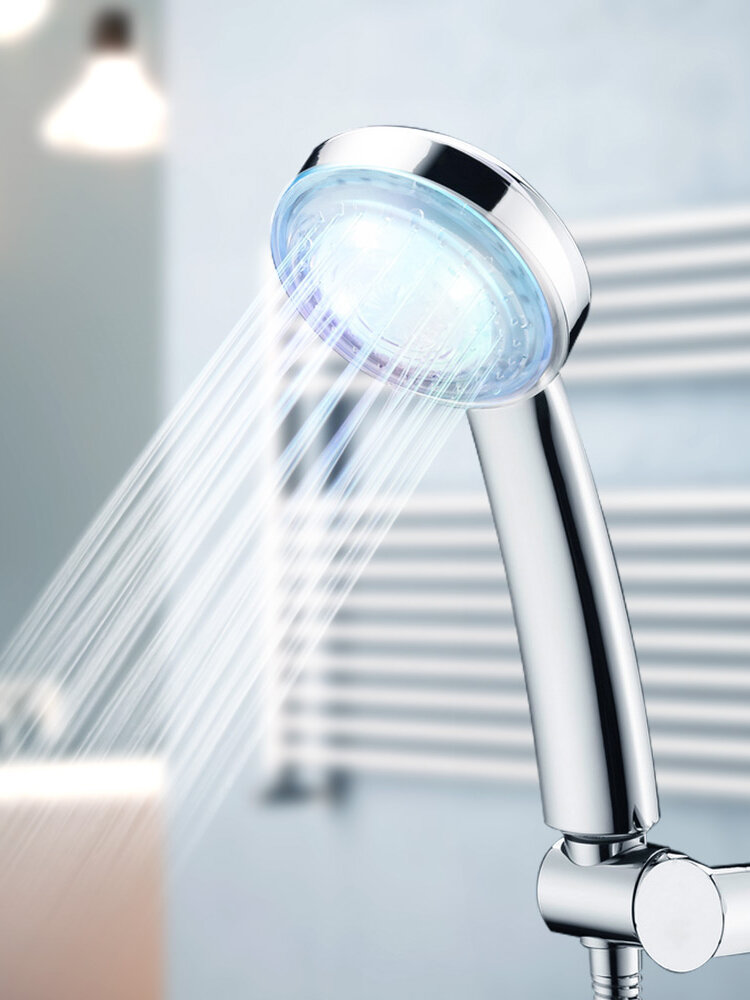 

Minleaf ML-SH2 LED Rainfall Shower Head Bathroom Colorful Changing Shower Head