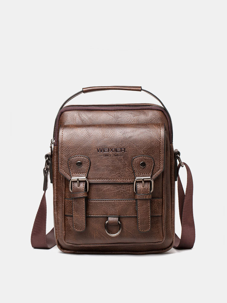 Men's Retro Shoulder Bag Casual Backpack Messenger Bag Crossbady Bag